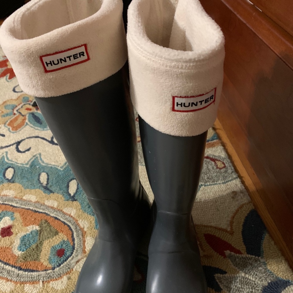 Hunter Boot socks 🧦 gently worn❣️ - Picture 2 of 7